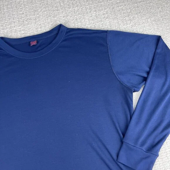 Vintage Patagonia Capilene Shirt Mens XL Blue Base Layer Made In USA (Read) - Picture 2 of 16